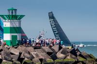 Turn the Tide on Plastic evita el farolillo rojo en la última In-Port de la Volvo Ocean Race