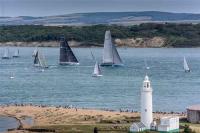 Una flota récord. 356 barcos y 4.000 tripulantes compiten en la 46ª edición de la Rolex Fastnet Race