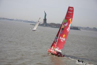 Una manga para el Estrella Damm y otra para el W Hotels en una vistosa regata costera en la bahía de Nueva York Una manga para el Estrella Damm y otra para el W Hotels en una vistosa regata costera en la bahía de Nueva York
