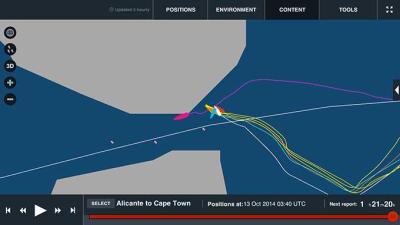 V.O.R. Team SCA primero en llegar al Estrecho de Gibraltar V.O.R. Team SCA primero en llegar al Estrecho de Gibraltar