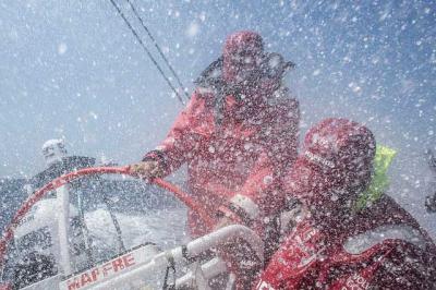 Volvo Ocean Race: El MAPFRE se pega a la cabeza de la flota antes de llegar a Malaca Volvo Ocean Race: El MAPFRE se pega a la cabeza de la flota antes de llegar a Malaca