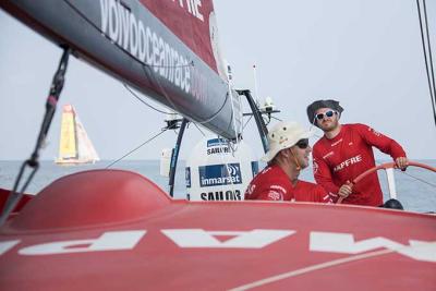 Volvo Ocean Race: Guerra de maniobras en el Golfo de Omán Volvo Ocean Race: Guerra de maniobras en el Golfo de Omán