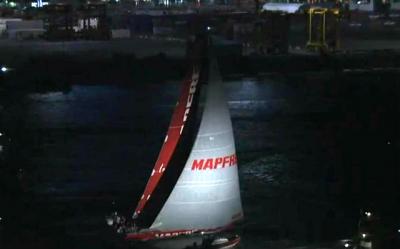 VOR. “Mapfre” gana su primera etapa, sin el olímpico Íker
