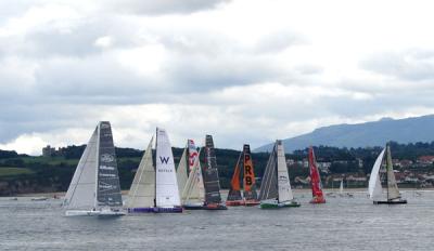 ¡¡La Vuelta a España a Vela ha comenzado!!. Los ocho IMOCA Open 60 rumbo a Santander ¡¡La Vuelta a España a Vela ha comenzado!!. Los ocho IMOCA Open 60 rumbo a Santander