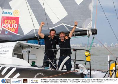 “Le Conservateur” gana la Jacques Vabre en Class 40 “Le Conservateur” gana la Jacques Vabre en Class 40