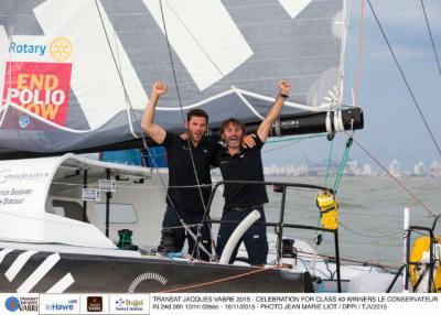  “Le Conservateur” gana la Jacques Vabre en Class 40 