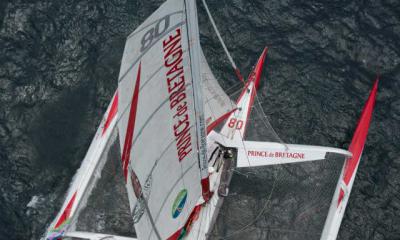 “Prince de Bretagne 80”, Lemonchois espera una ventana de viento