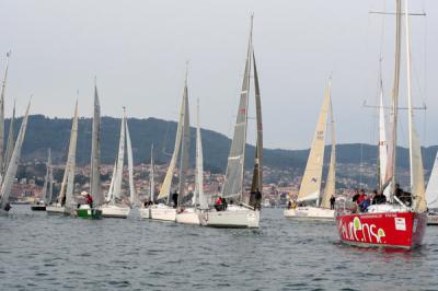 1ª Prueba del Open de Invierno del RCN Vigo. Los pequeños sacan pecho y se comen a los grandes