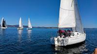 2ª regata Ria de Arousa:Camping Ria de Arousa, Fixius y Piko Norte líderes tras la primera tirada