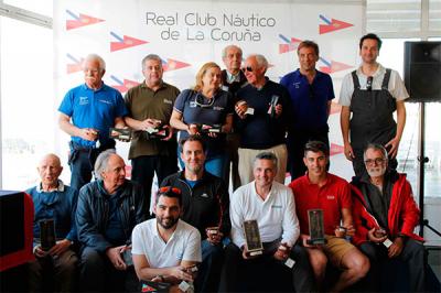 35 barcos participaron en el Grand Prix Primavera-Trofeo Presidente organizado por el Náutico coruñés, el de Ares y el de Sada