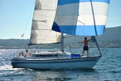 Argos, gran vencedor de la primera jornada de la regata Hotel Galatea trofeo Conservas Pescamar de cruceros