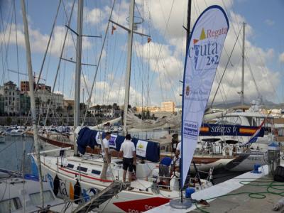 Arranca en la bahía ceutí la II Regata Ceuta 2+2, Dos Mares, Dos Continentes