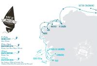 Barcos de Euskadi, Cantabria, Asturias y Galicia en la Maeloc Xacobeo 21-22