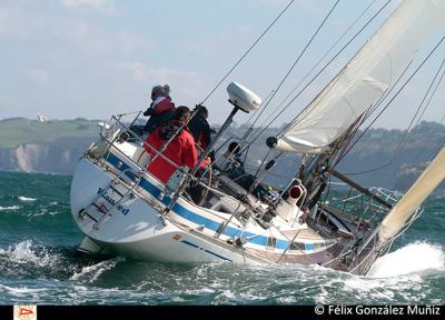 BullBox, Wanted, y Espumeru, ganadores de la 2ª regata del Trofeo de Otoño de Cruceros del Real Club Astur de Regatas.