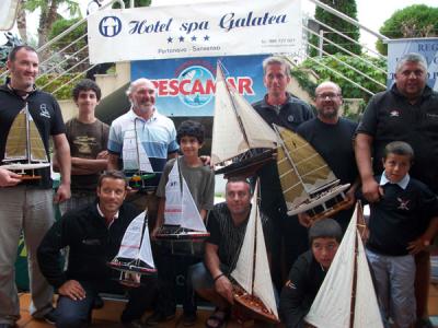 Corsario VI, Enxuto y Argos se proclamarón vencedores de la XVI edición de la regata hotel Galatea trofeo Pescamar