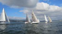 CORSARIO VI, RAFAGAS y FIXIUS dominan la regata Ensenada de Rianxo a falta de una prueba