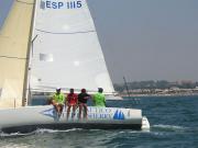 Cruceros y Catamaranes encaran su final liguero en la bahía gaditana Cruceros y Catamaranes encaran su final liguero en la bahía gaditana