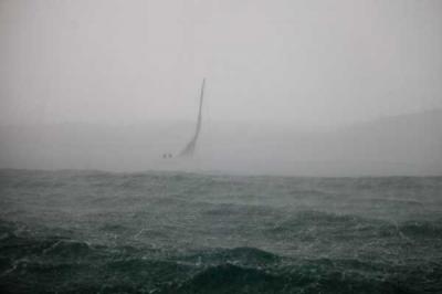 Duras condiciones meteorológicas en la segunda jornada del Ricardo Castro del RCN Coruña