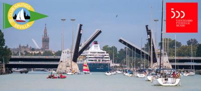 El Ascenso a vela del Guadalquivir, en el calendario del V Centenario de la vuelta al mundo 