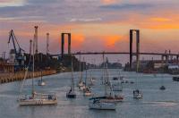 El ascenso a vela del Guadalquivir en positivo gracias al Poniente