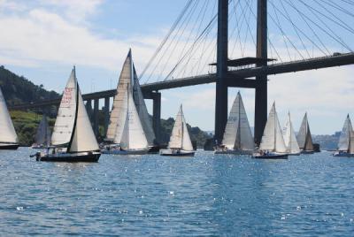 El esperado Trofeo Acimut Norte de  Cruceros, este fin de semana en la Ría de Vigo 