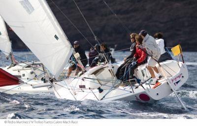 El francés Pierre Antone Morvan sigue invicto en eel Puerto Calero Match Race