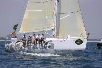 El 'Jazztevale-IO Palma', barco a batir en X-35 en la Copa del Rey