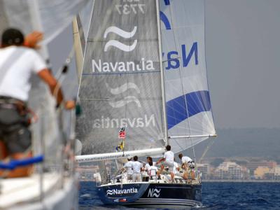 El Navantia a un paso de ganar la Copa del Rey de vela