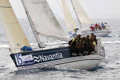  El Navantia acecha al líder en el mundial de 670 (1ª parte de la regata costera)
