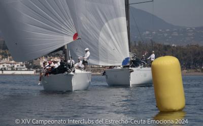 El Peñón de Gibraltar testigo de la 4ª Prueba de Interclubs del Estrecho