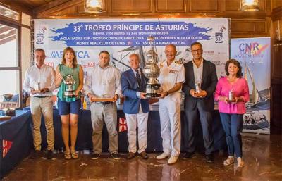 El Trofeo Príncipe de Asturias  suelta amarras en Baiona