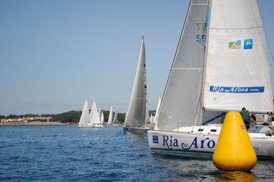 Este sábado comienza frente al espigón de Portonovo la Regata Hotel Galatea Trofeo Conservas Pescamar de Cruceros