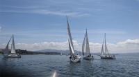 Excelente día de navegación en la regata Elidente con triunfo de Siradella, Camping Ría de Arosa, Santiago Roma Rías Baixas y Aloa