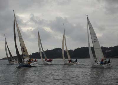 FRIGORÍFICOS RIVEIRA MAR, RÁFAGAS II Y ARGOS GANADORES DE LA VII REGATA DE INVIERNO