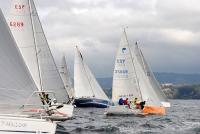 Juancamaría 3, Vagalume y Chispa Nejra, primeros líderes de la Regata de Navidad para cruceros en Aguete  