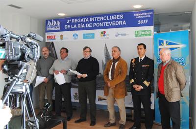 La 3ª Regata Interclubes de la Ría de Pontevedra comenzará este próximo sábado 21 de enero y finalizará el 1 de abril