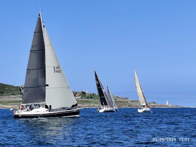 La falta de viento marcó la 51 Regata Rías Altas La falta de viento marcó la 51 Regata Rías Altas