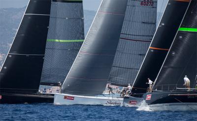 La flota Maxi 72 llega a Palma La flota Maxi 72 llega a Palma