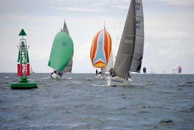 La Interclubles de Cruceros de la Ría de Pontevedra coronó a sus vencedores finales tras una espectacular regata en Marín 