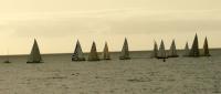 La LX regata internacional de San Ginés salió hoy viernes rumbo a Lanzarote con 14 barcos participantes.