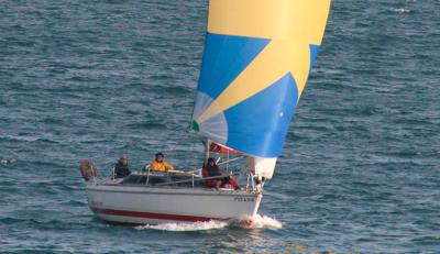 La meteorología no acompañó a la jornada inaugural de  la XXI edición del trofeo Regata SAR Don Felipe de Borbón. 