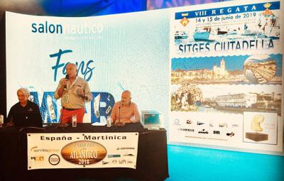 La regata Sitges-Ciutadella 2019, presentada en el salón de BCN La regata Sitges-Ciutadella 2019, presentada en el salón de BCN