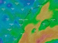 La ruta de la Sal, pendientes de la gota fría generada por Evelyn 