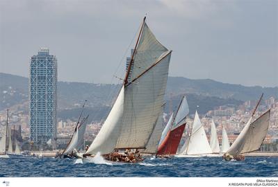 La XV Edición de la regata Puig Vela Clàssica vuelve a Barcelona con todo su esplendor