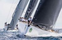 Las grandes esloras se citan en la Maxi Yacht Rolex Cup