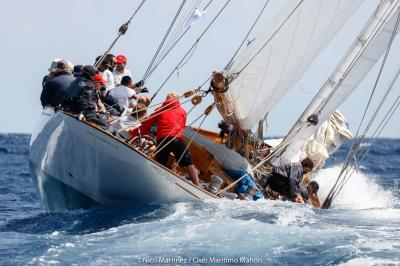 » Hallowe’en (William Fife, 1926) competirá en la clase de Big Boats con los veleros de mayor eslora. Foto: Nico Martínez. » Hallowe’en (William Fife, 1926) competirá en la clase de Big Boats con los veleros de mayor eslora. Foto: Nico Martínez.