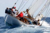 » Hallowe’en (William Fife, 1926) competirá en la clase de Big Boats con los veleros de mayor eslora. Foto: Nico Martínez.