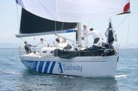 Mano a mano entre el Sailway, que ganó de nuevo, y el Aceites Abril para hacerse con la victoria en la Regata Rías Baixas