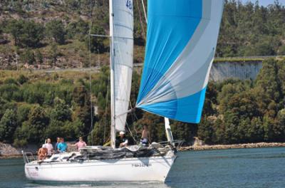 Menudeta, Sailway, Santiago Roma y Punta Lagoa 4 vencedores del VIII trofeo Acimut Norte de  cruceros