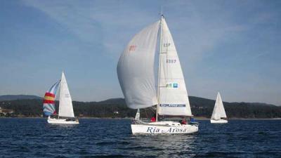 Moucho, Camping Ría de Arosa y Catavento vencen en la I manga de la XV Regata Ensenada de Rianxo Moucho, Camping Ría de Arosa y Catavento vencen en la I manga de la XV Regata Ensenada de Rianxo